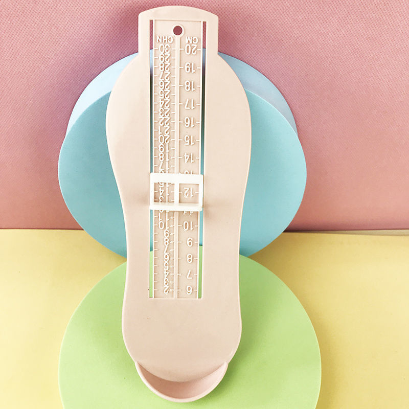 婴儿宝宝量脚器新生儿童买鞋脚长测量器量脚内长0-8岁尺码量鞋器