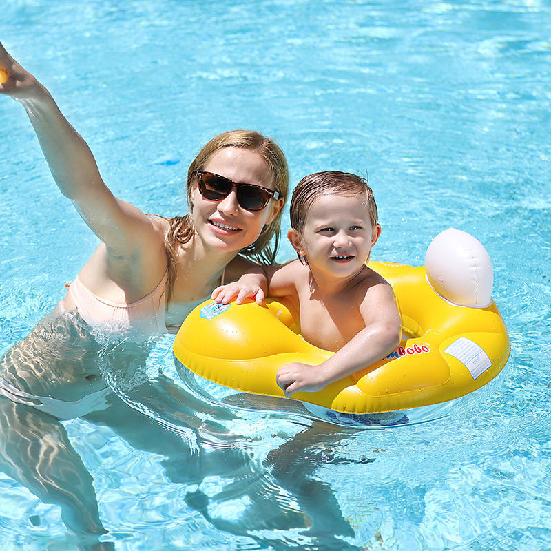 swimbobo游泳圈婴儿游泳坐圈儿童游泳圈0-3岁宝宝游泳圈趴趴坐圈