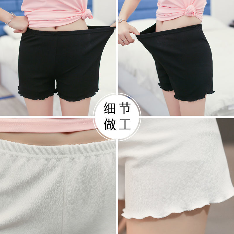 [5 colors and 5 sizes] anti-light safety pants female jk students can wear leggings summer large size safety pants shorts