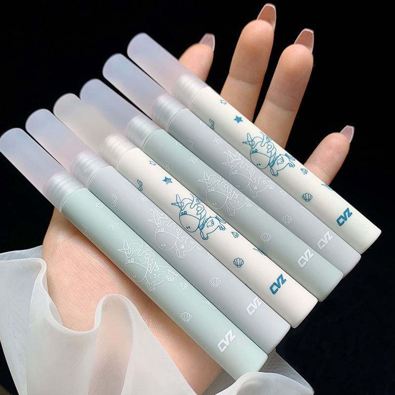 夏季新品~小冰棒唇泥絲絨啞光唇釉小眾品牌口紅學生黨素顏奶茶色