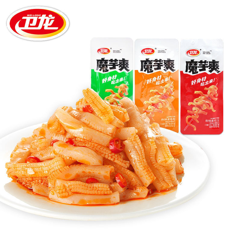 105892-卫龙辣条大礼包亲嘴烧小面筋魔芋爽麻辣怀旧儿时小吃整箱零食批发-详情图
