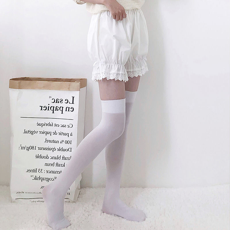 Pure cotton Japanese safety pants women's  new student pumpkin pants jk skirt with anti-light bottoming short pants