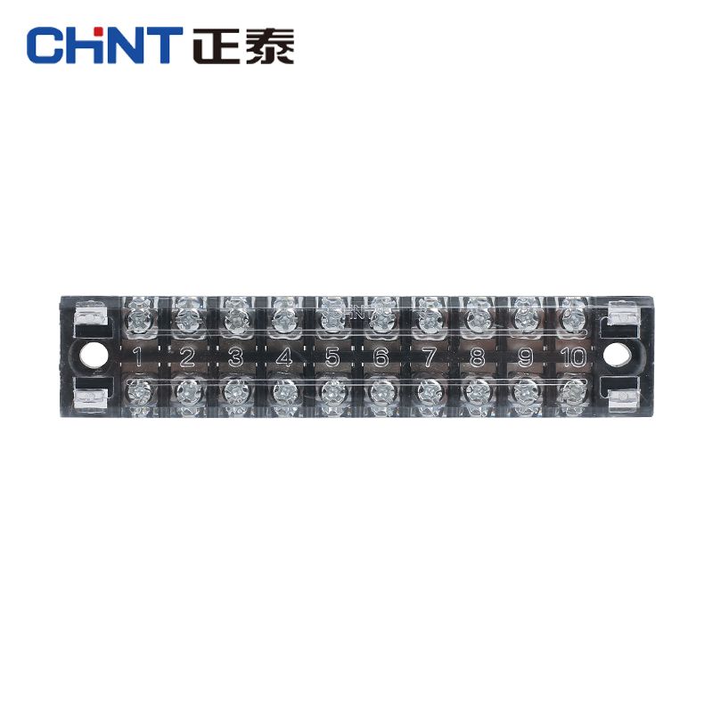 CHNT正泰TB-2512接线端子排 25A 12位 连接器接线板铜连接片12进