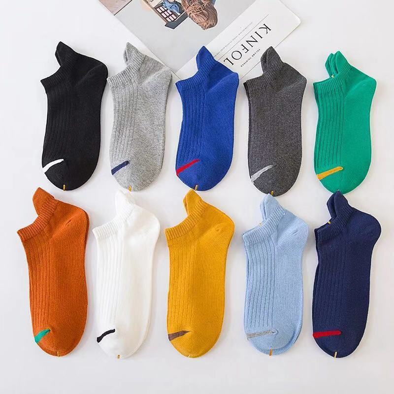 Socks men's summer men's cotton socks pure cotton men's socks deodorant breathable men's socks invisible Korean version ins student socks