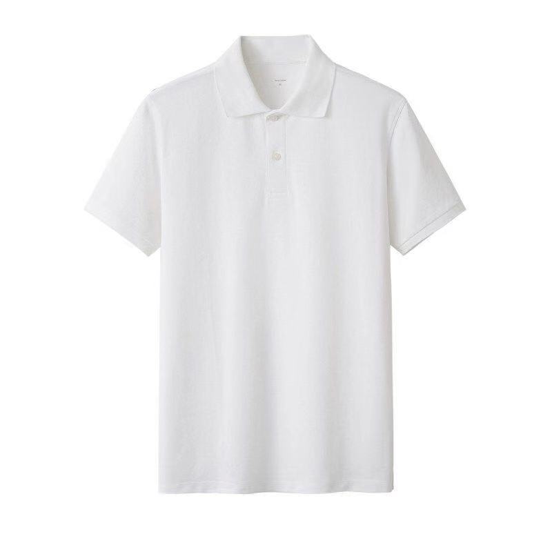 Summer men's short-sleeved t-shirt casual lapel POLO shirt trendy half-sleeved men's clothing bottoming sweatshirt 1/2 piece
