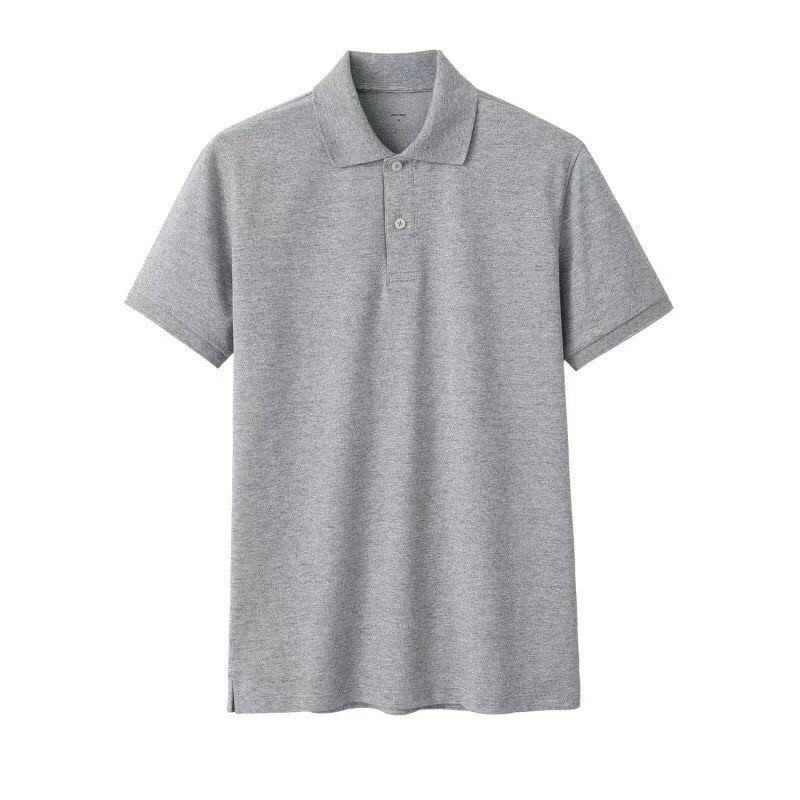 Summer men's short-sleeved t-shirt casual lapel POLO shirt trendy half-sleeved men's clothing bottoming sweatshirt 1/2 piece