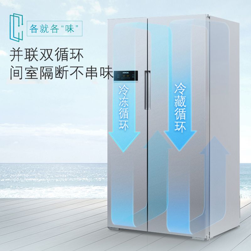106106-西门子610升对开门冰箱 风冷无霜大容量 变频节能KA92NV90TI-详情图