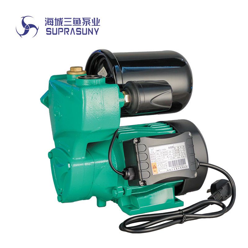 海城三鱼 自吸增压泵 家用全自动井用自来水管道加压单相220v