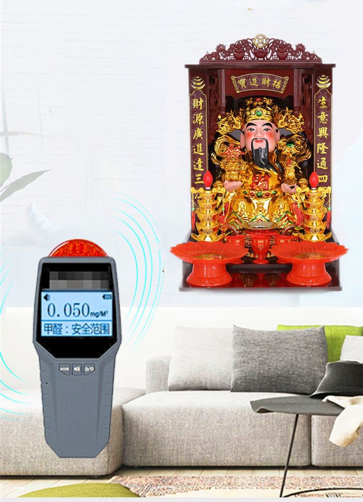 财神佛柜供台家用神位吊柜神龛壁挂式小型观音佛台供奉桌无字神台 detail 6