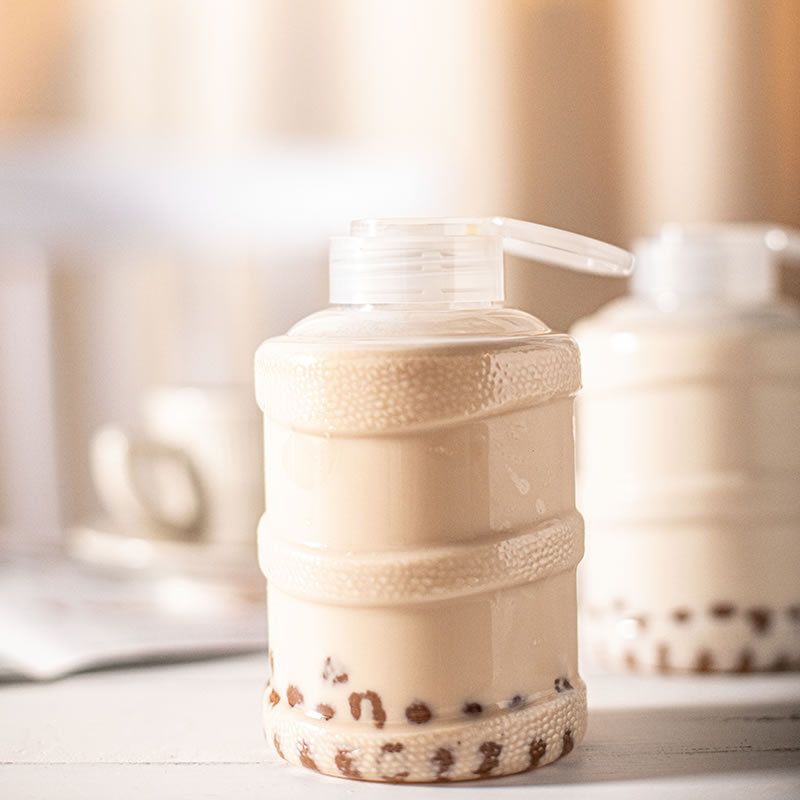 网红奶茶桶杯批发一次性mini奶茶桶迷你小水桶瓶桶装塑料瓶饮料桶