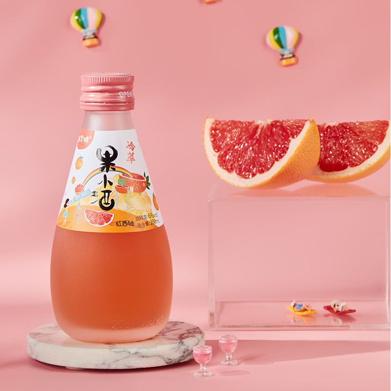 54248-威兰特果小酒网红高颜值低度女士甜酒水果发酵果酒6°微醺-详情图
