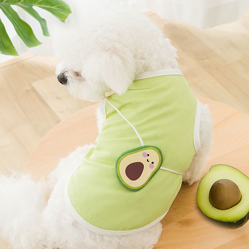 Cool vest spring and summer thin puppy dog ​​clothes Teddy Bichon Pomeranian pet small dog cat summer