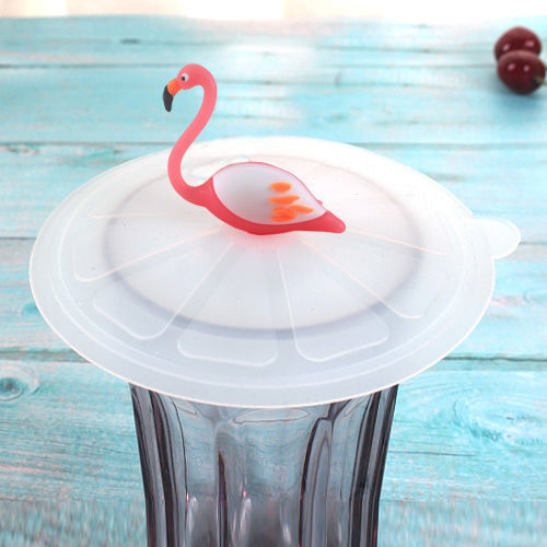 食品级杯盖防尘环保硅胶杯盖卡通陶瓷水杯杯盖通用马克杯茶杯盖子
