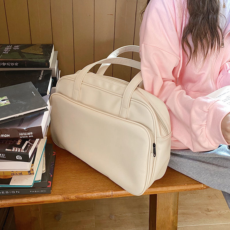 大容量手提托特包短途出差旅行单肩大包包女2021新款韩国行李包袋