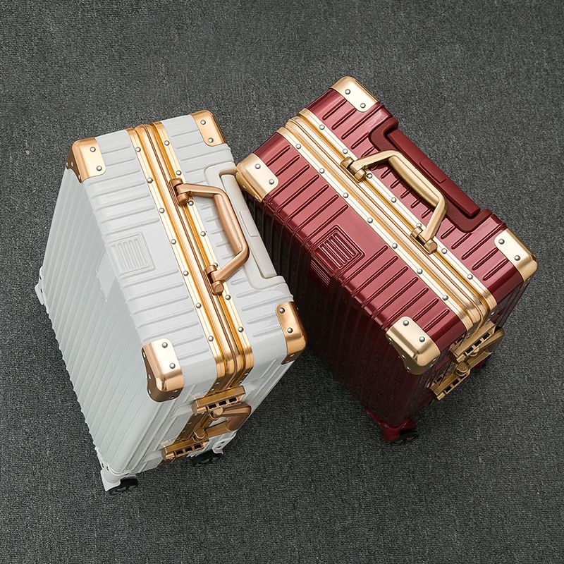 行李箱女ins网红新款20寸小拉杆箱男密码旅行皮箱子结实耐用加厚