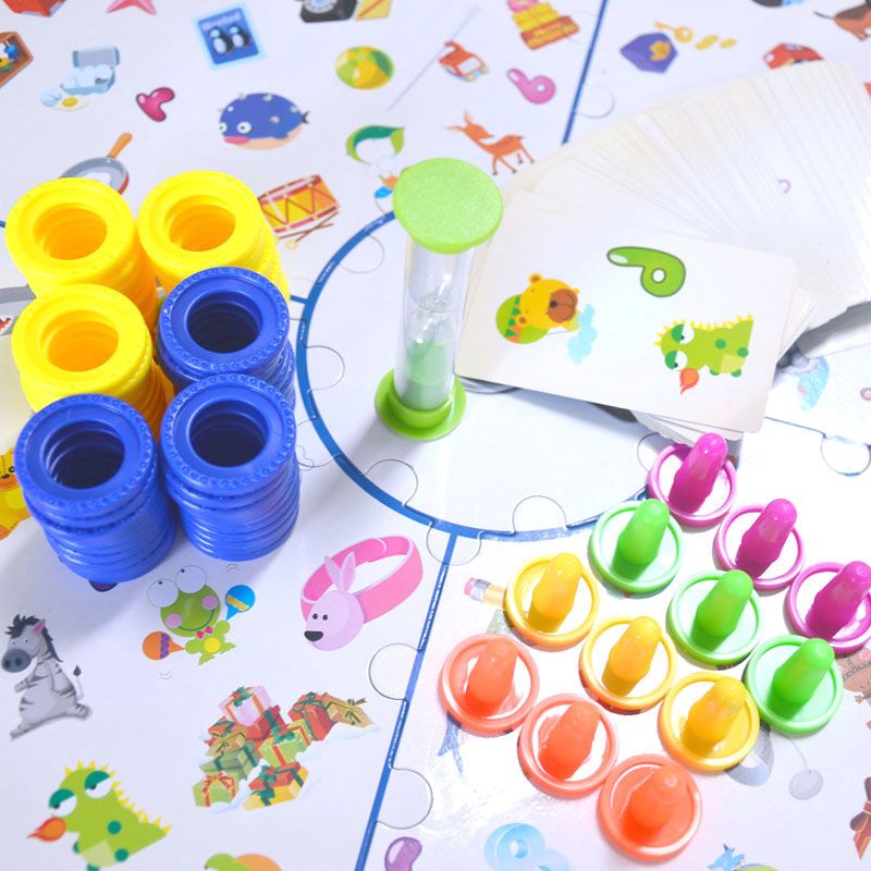 儿童专注力训练亲子互动4桌游6岁男孩子智力逻辑益智思维训练玩具