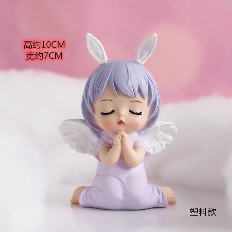 特卖安妮宝贝儿童派对生日蛋糕装饰可爱卡通天使烘焙摆件