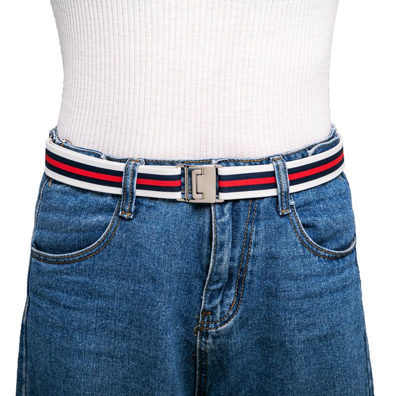 男女松紧腰带可剪短调节裤带不勒肚隐形弹力橡皮筋简约牛仔裤皮带