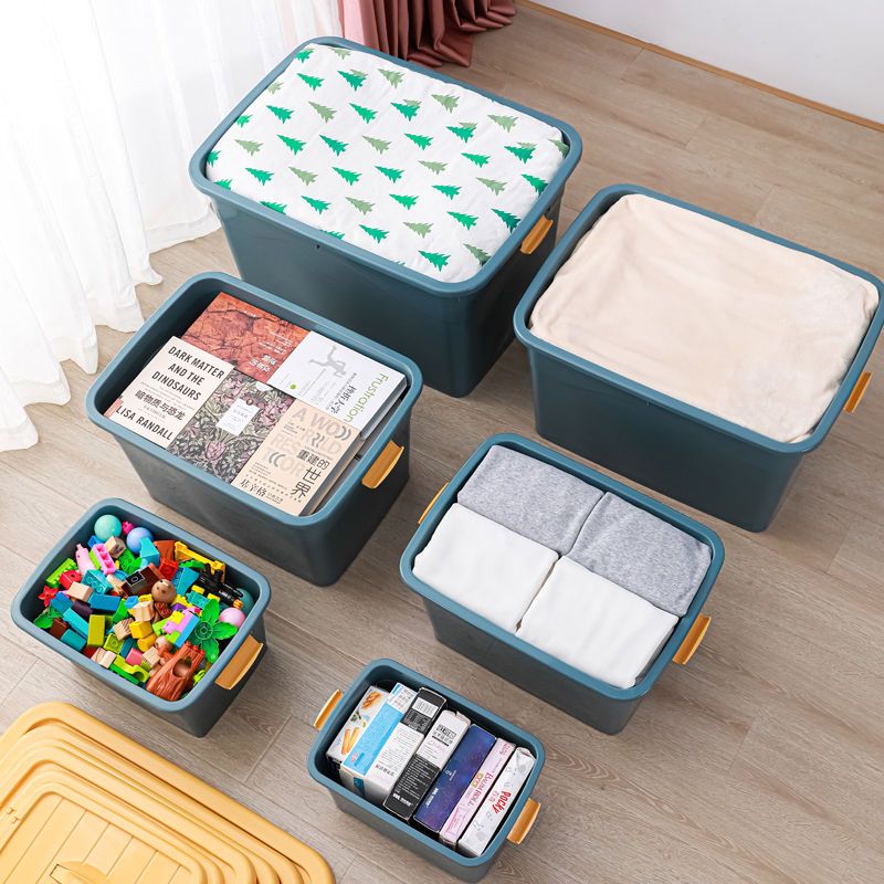特大号收纳箱子加厚衣服棉被储物箱车载整理箱塑料家用透明收纳盒