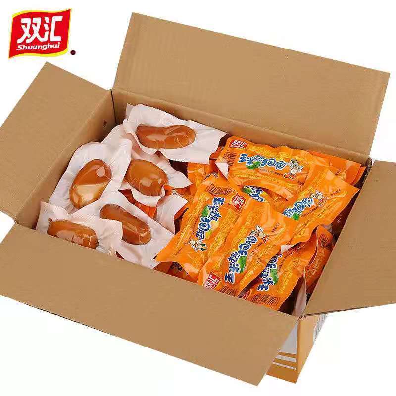 10283-双汇火腿肠32g即食休闲零食玉米热狗肠香辣脆皮肠泡面火腿烤香肠-详情图