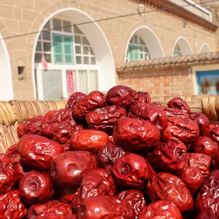 山西红枣黄河滩枣临县大红枣山西特产干枣粥枣泡茶蒸馒头小红枣