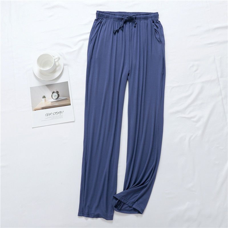 Modal pajama pants women's trousers spring and summer loose large size casual air-conditioned home pants can be worn outside in summer
