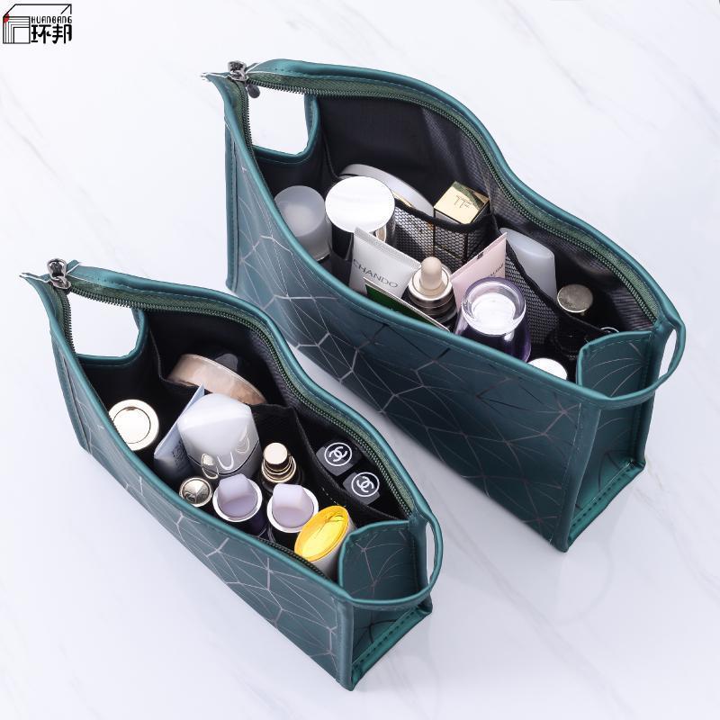 Super popular Internet celebrity female large-capacity cosmetic bag, portable cosmetic storage bag, small travel toiletry bag