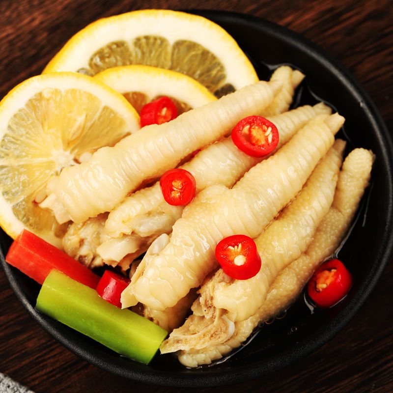 有友泡椒凤爪70g泡椒鸡爪鸡脚山椒泡凤爪柠檬凤爪肉类零食230g 虎窝拼