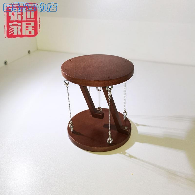 (摆件张拉整体结构家具模型悬浮抖音同款椅子凳子桌子国风工艺品【2月