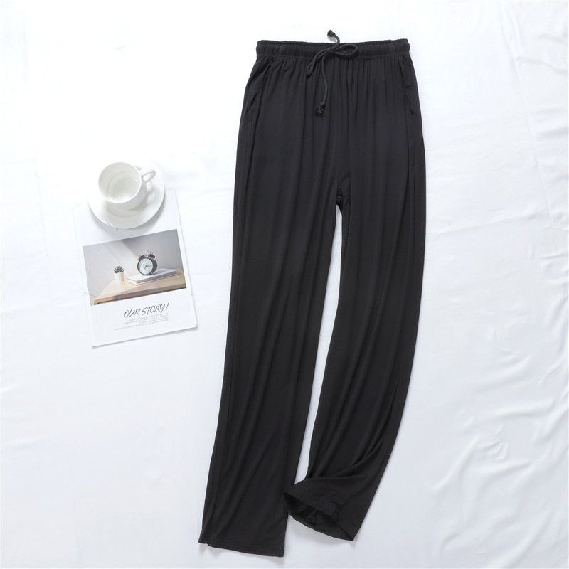 Modal pajama pants women's trousers spring and summer loose large size casual air-conditioned home pants can be worn outside in summer