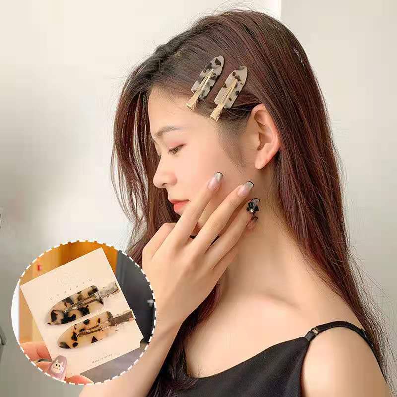 No trace clip side clip hair card new acetic acid seamless hair clip net red bangs broken hair clip face wash makeup clip