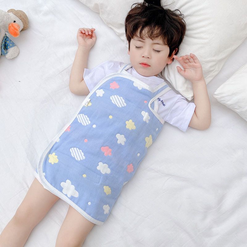 The baby sleeps, protects the belly, prevents kicking, is surrounded by children's pure cotton, protects the belly, protects the belly button and belly pocket, and prevents the cold summer