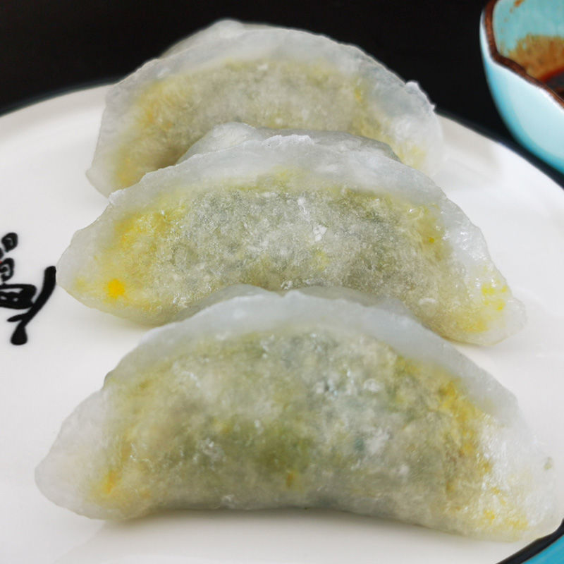 水晶蒸饺东北农家手工自制土豆粉面饺子蔬菜酸菜猪肉饺子满2包邮【3月
