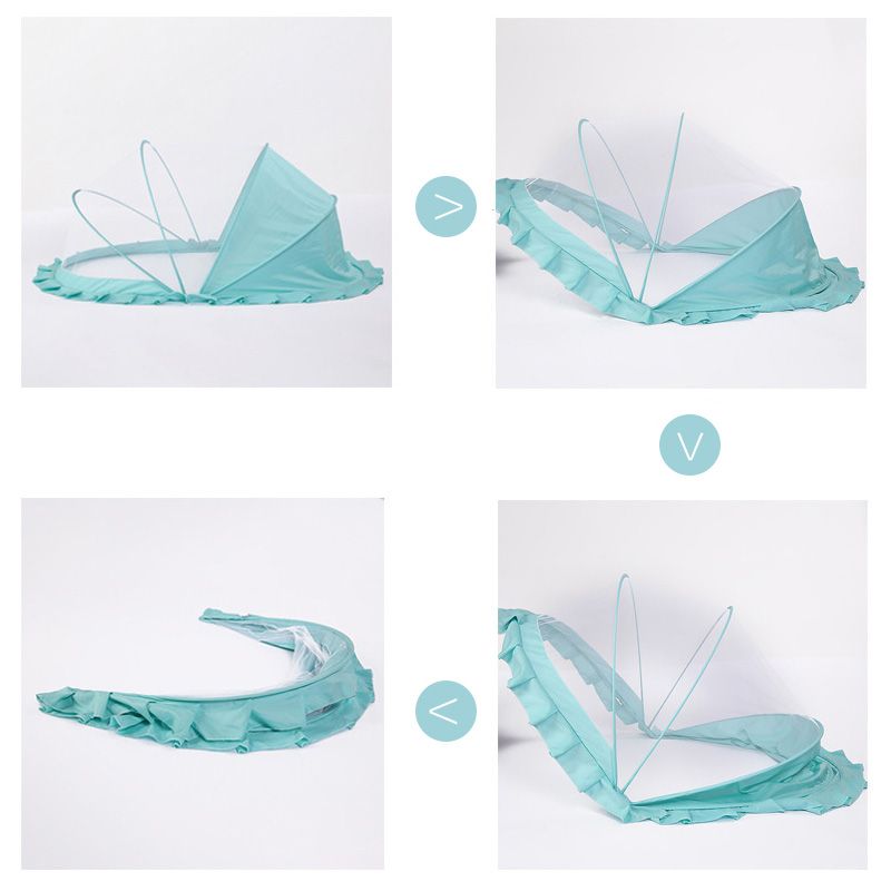 South Korea infant mosquito net cover folding baby bed newborn children mosquito mask Mongolian bag