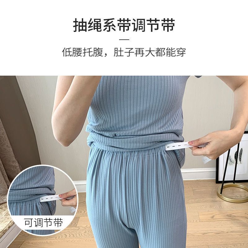 月子服夏季薄款产后月子喂奶家居服套装春秋季哺乳衣套装孕妇睡衣