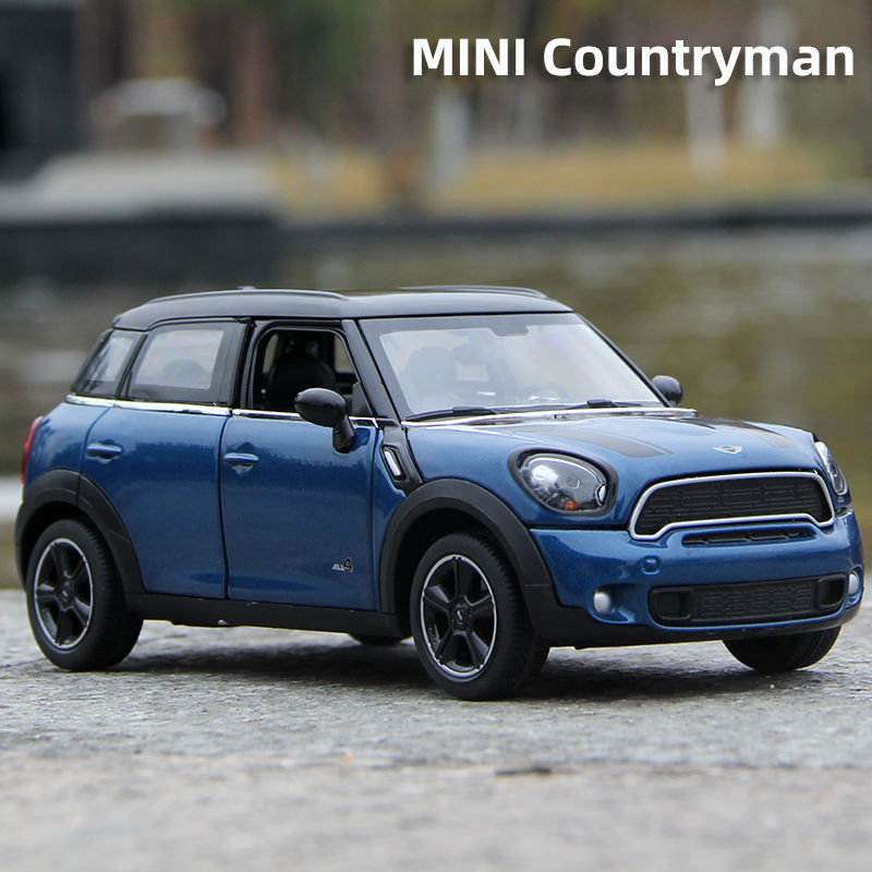 宝马车模迷你minicooper countrymansuv仿真合金汽车模型收藏礼物