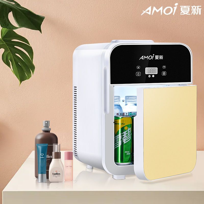 amoi夏新迷你小冰箱小型家用宿舍租房留样冷藏冰箱便携式车载冰箱