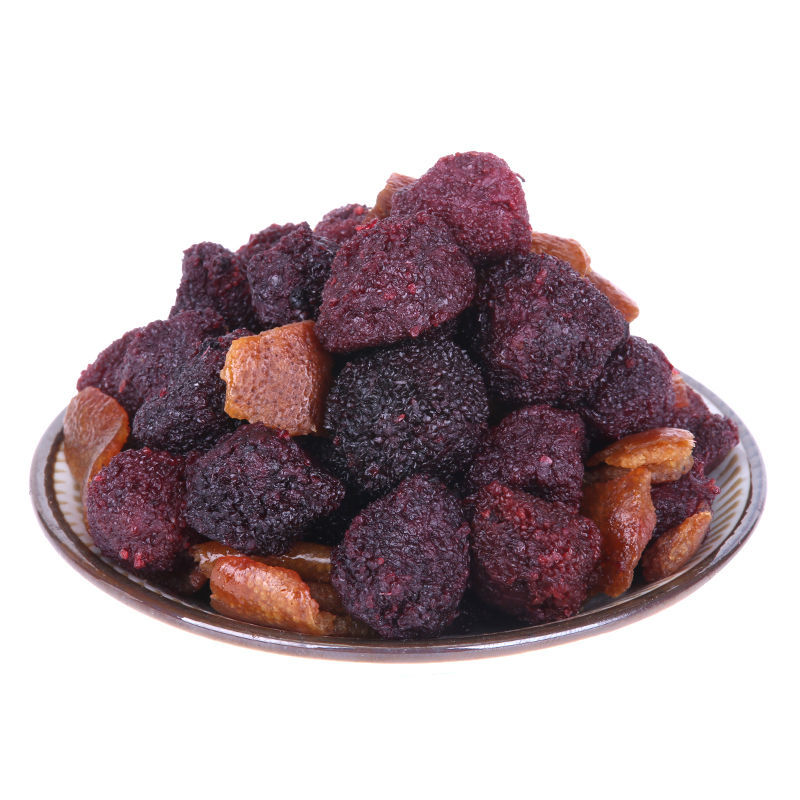 Sixi plum, tangerine peel, dried bayberry, dried tangerine peel, old tangerine peel, dried bayberry, dried tangerine peel, sweet and sour nine-system dried bayberry preserves
