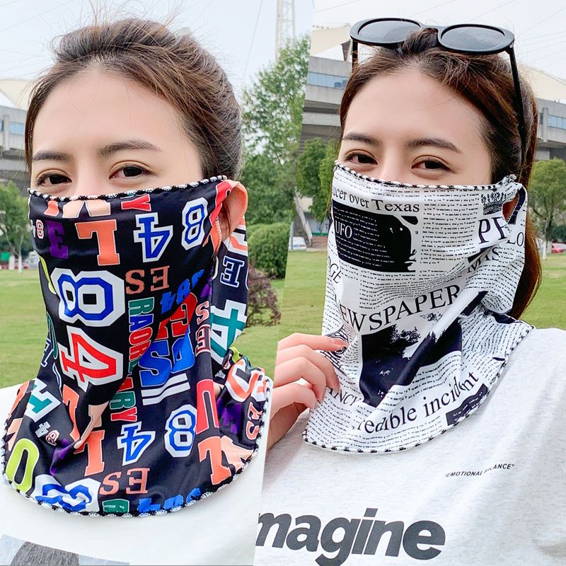 Sommar solmask för damer med uv-skydd och nackskydd_voghion.com