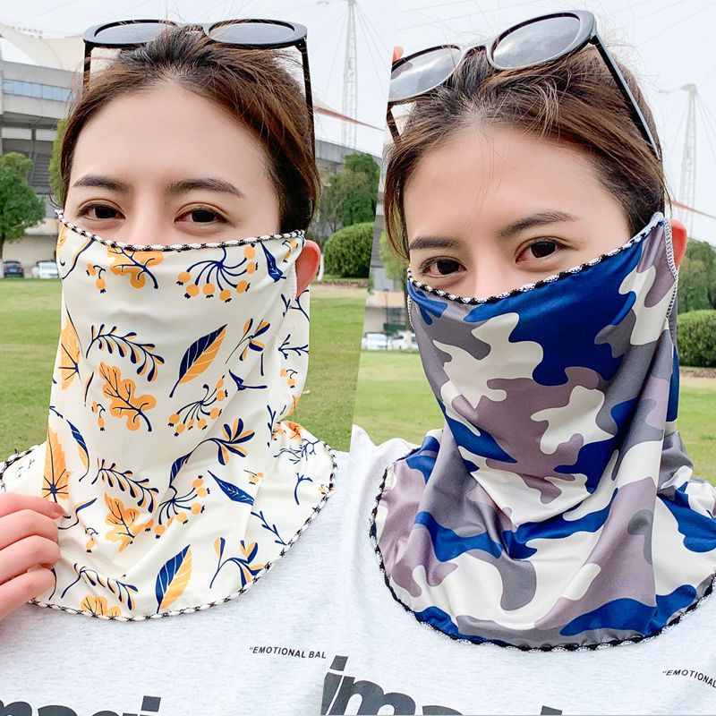 Sommar solmask för damer med uv-skydd och nackskydd_voghion.com