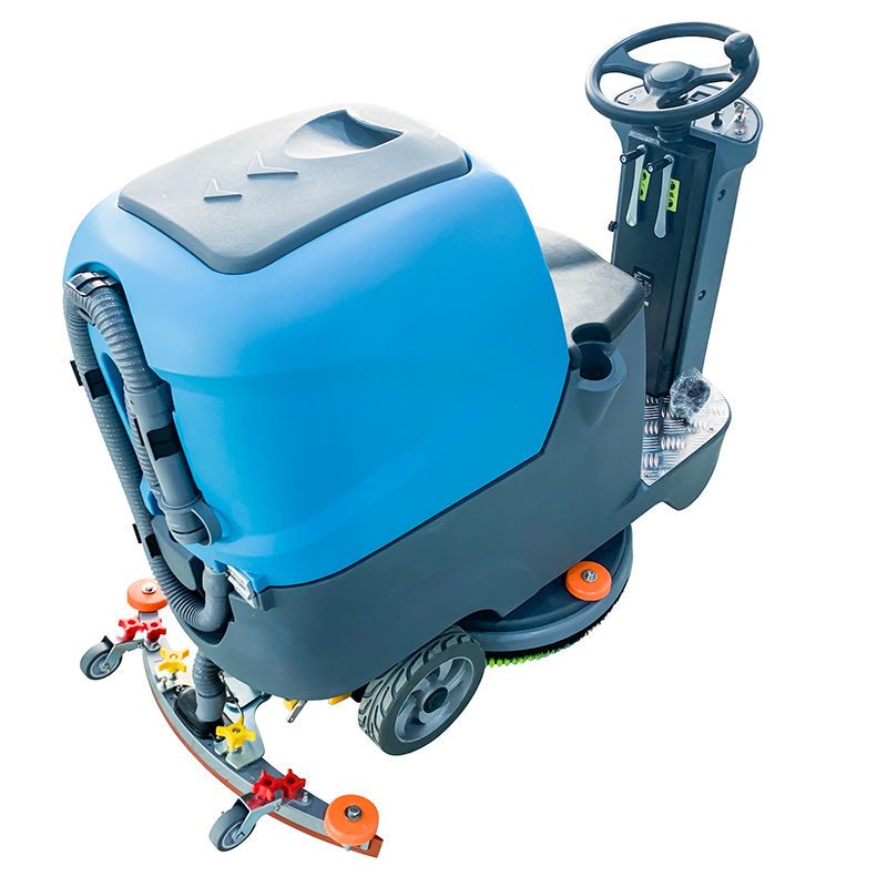 凯堡驾驶式洗地机商用工业工厂车间用物业保洁拖地机扫地车清扫车