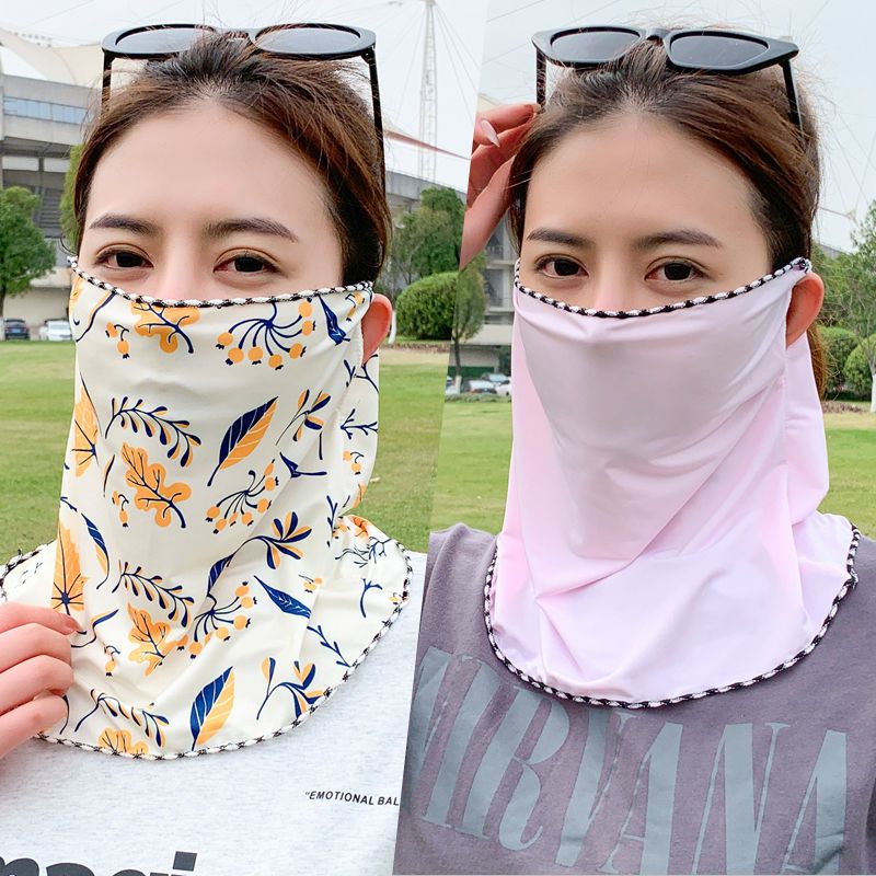 Sommar solmask för damer med uv-skydd och nackskydd_voghion.com