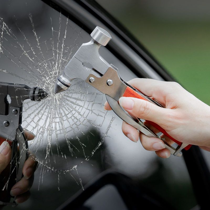 车用安全锤破窗器汽车逃生锤多功能锤子救生锤砸窗器破玻璃一秒破