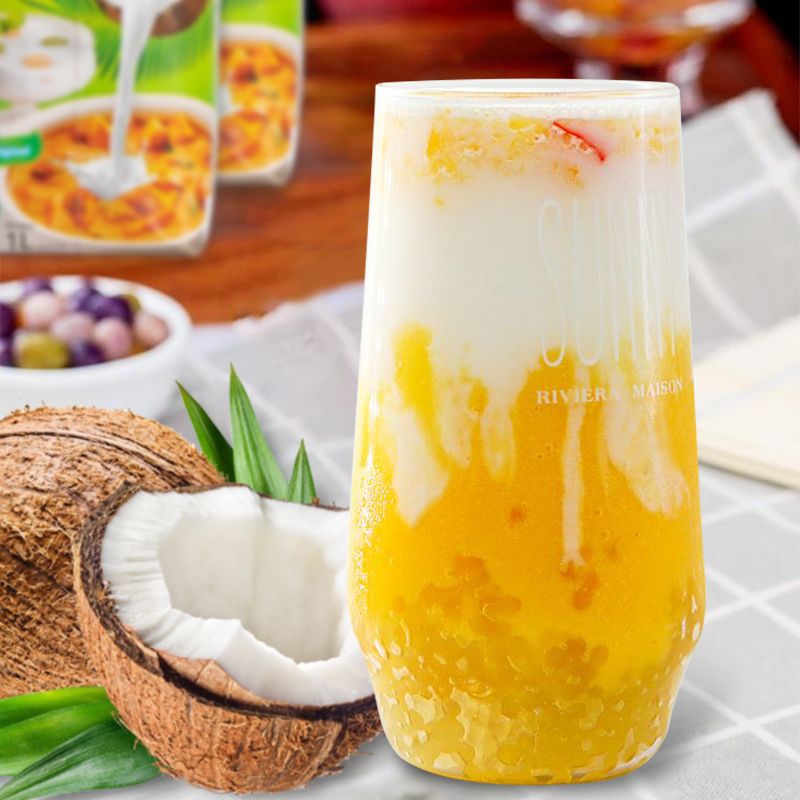 ACP越南进口椰浆椰汁1L装纯椰浆无添加椰奶杨枝甘露专用奶茶原料