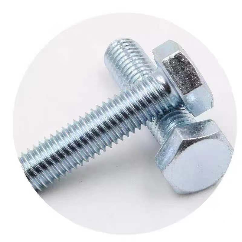 Bolt outer hexagon bolt screw nut 30 bolt galvanized screw light bolt lengthening screw 4.8 grade screw Daquan
