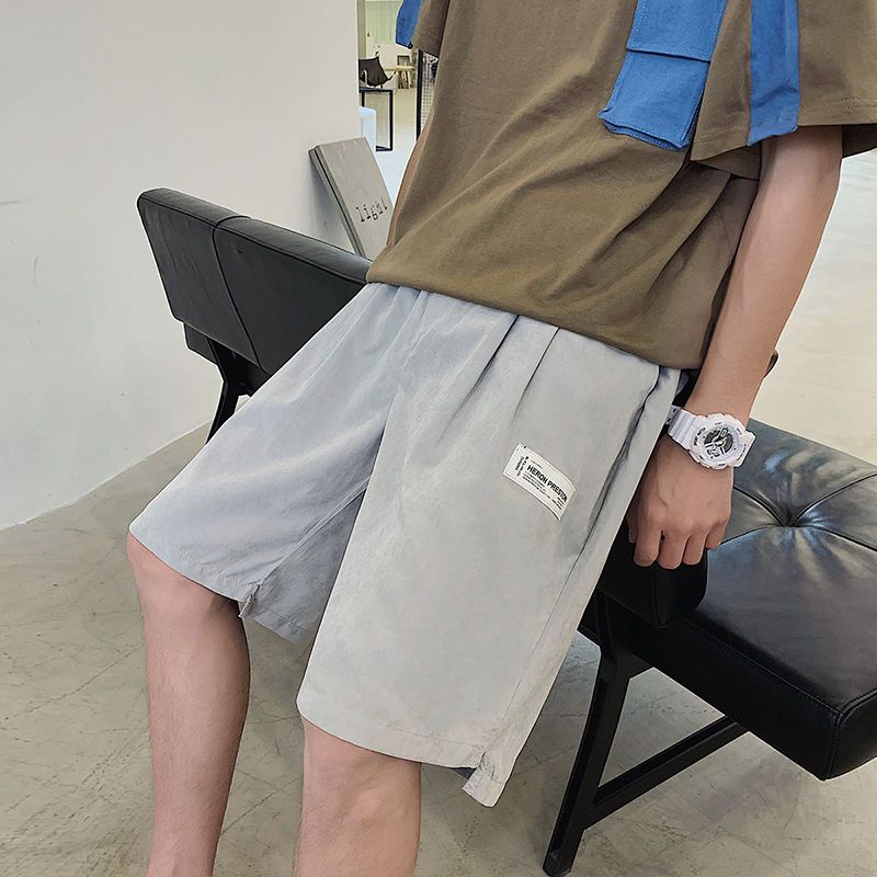 Summer Shorts men's casual pants trend summer loose fashion brand large underpants sports wear ice silk pants