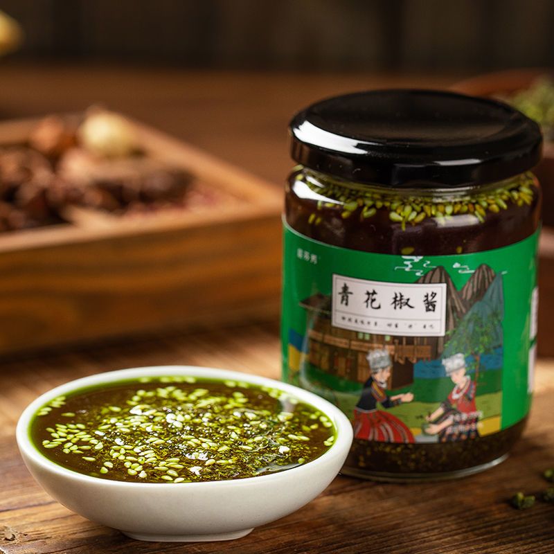 花椒酱特麻四川特产麻椒油火锅蘸料麻香凉拌下饭拌面调料酱料批发 虎窝拼