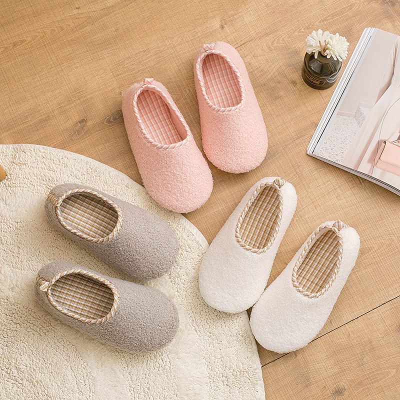 Confinement shoes autumn and winter thick bag with postpartum pregnant women shoes spring and autumn indoor non-slip soft bottom winter warm maternity slippers