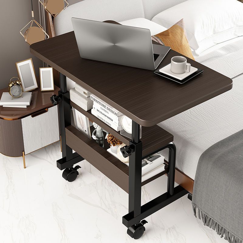 简易笔记本电脑桌懒人床上书桌家用简约床头学习桌可移动床边桌子
