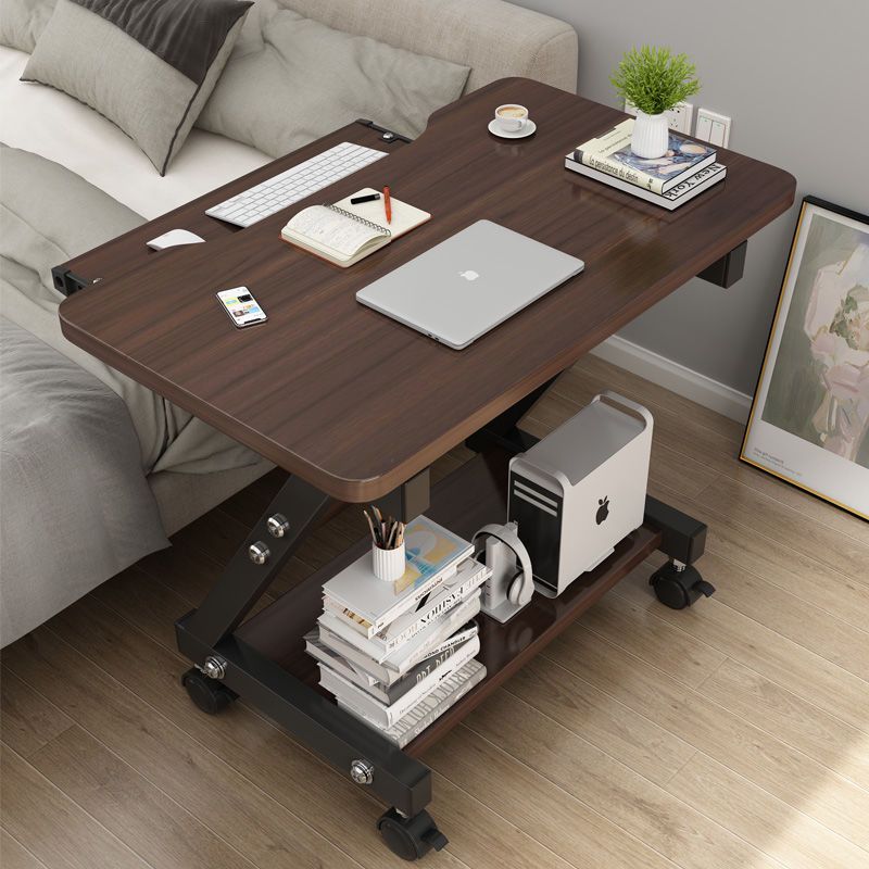 简易笔记本电脑桌懒人床上书桌家用简约床头学习桌可移动床边桌子